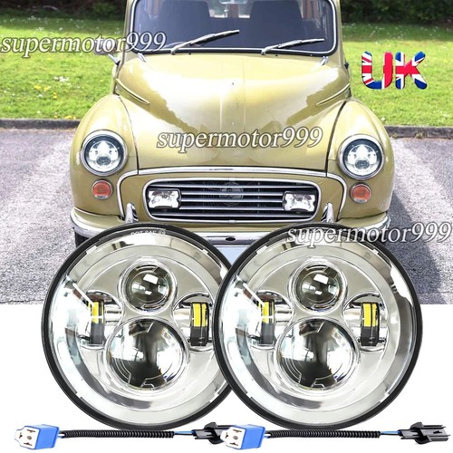 Pair chrome inch - pair, led