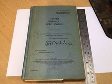 Air Publication AP1278 Bristol Jupiter Series VI Aero Engine 1927