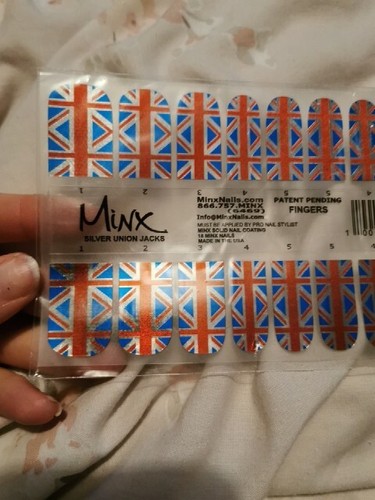 Silver union jacks - union,