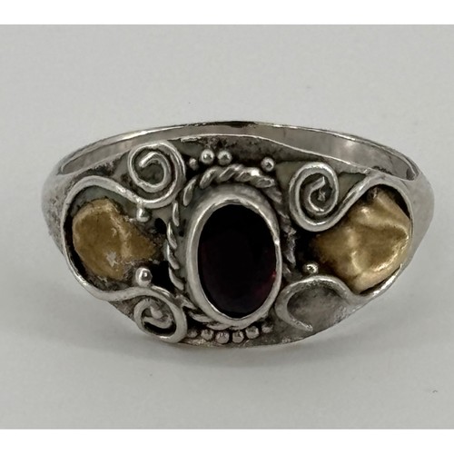 925 sterling silver garnet - .925,
