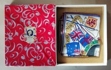 VINTAGE CLLECTIBLE SILK HANKIE KING EDWARD VIII 1937 CORONATION  GOOD COND