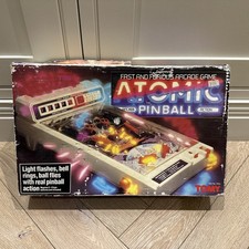 Tomy Atomic Pinball Machine 1979 Vintage Untested Spares Repairs Retro Toy