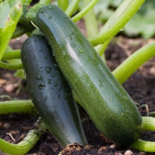 Courgette ambassador potted - ambassador, |