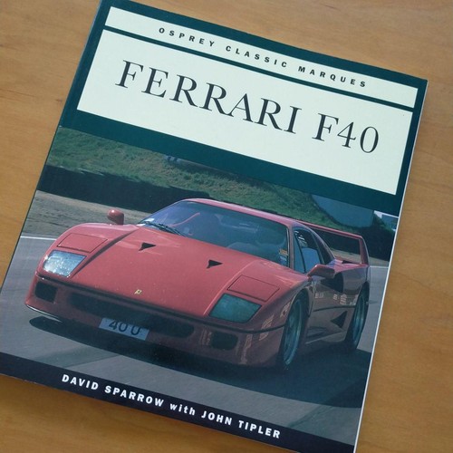 Ferrari f40 rare out print - ferrari,