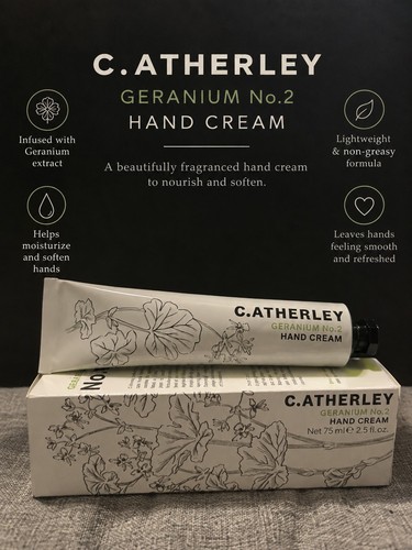 Atherley geranium 2 hand - geranium,