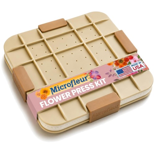Portable flower press - portable, 9"