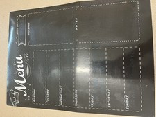 Magnetic Fridge Meal Planner Daily, Monthly, Weekly Menu Calendar