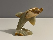 Vintage Onyx/Marble Dolphin