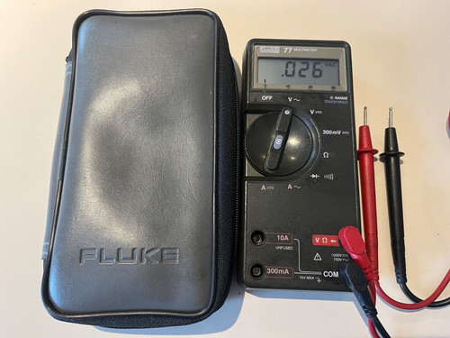 Vintage clean fluke digital - vintage,