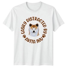 Easily Distracted By Akita Inu