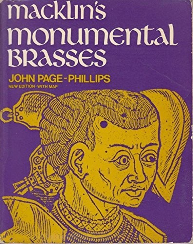 Monumental brasses macklin - monumental, brasses,