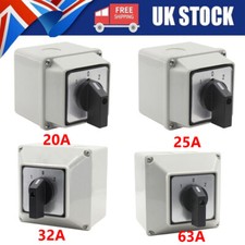 LW26 20-63A 3-Position Rotary