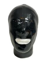   Rubber Latex Pin hole Eyes Open Mouth Hood