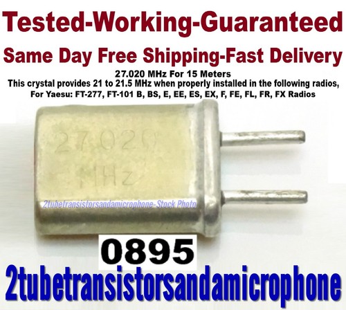 020 mhz crystal for - crystal, ft