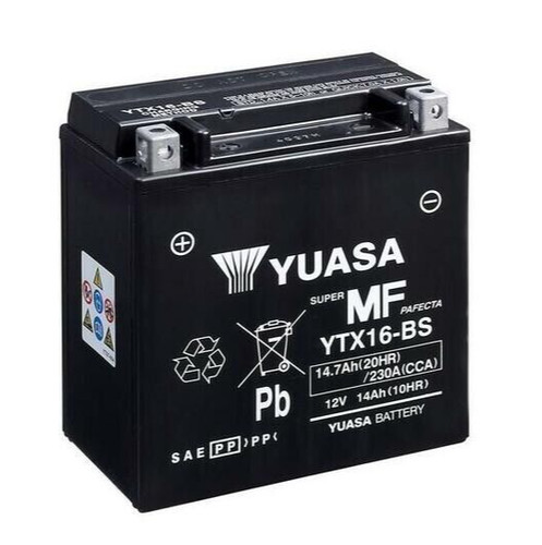 Battery yuasa ytx16 triumph - ytx16-bs,