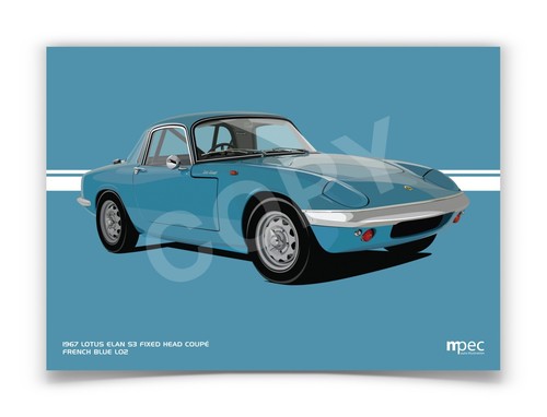 Lotus elan fixed head coupe - lotus,