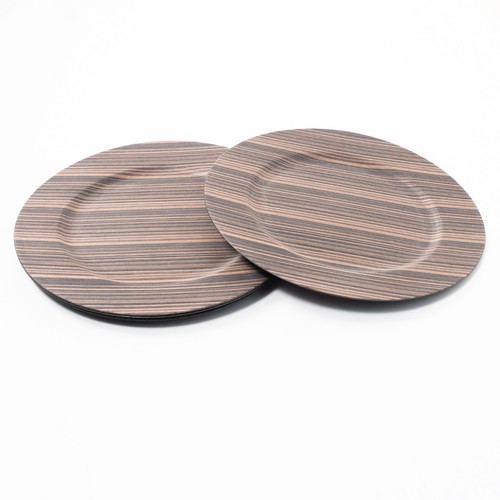 Pack 33cm wood effect - 33cm, brown