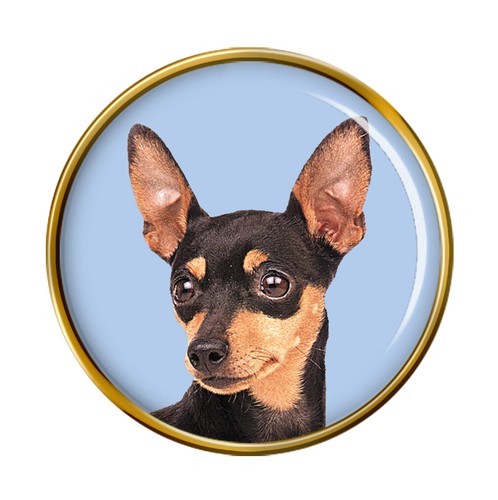 Miniature pinscher lapel pin - pinscher,