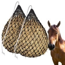 2 PCS Slow Feed Hay Net,36