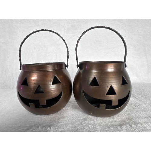 Hosley jack lantern votive - o,