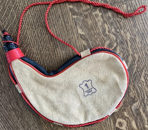 Vintage leather canteen - vintage,