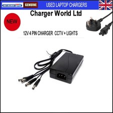 12v Power Supply Unit with 4 Tail for CCTV Camera Installation 6.67Amp 2.5mm