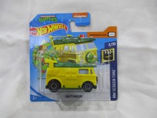 Hot Wheels Party Wagon Turtles Van Sealed In Short Card  