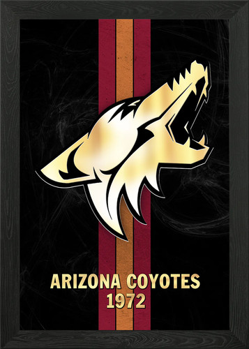 Arizona coyotes 1972 framed - coyotes,