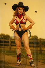 Sailor Jerry Cowgirl  13 x 19"