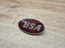 BARGAIN V.RARE VINTAGE BSA PIN BADGE CAP JACKET MOTORCYCLE MEMORABILIA MANCAVE 