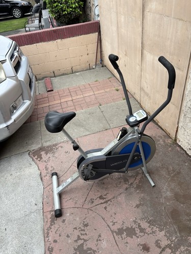 Upright exercise bike - exercise,