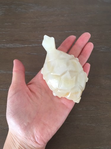 Vintage carved amber onyx - amber,