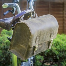 Genuine Leather Bicycle Saddle