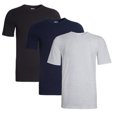 Pack of 3 Mens Plain Crew Neck