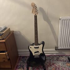 Fender Squier Paranormal Super-Sonic Electric Guitar - Metallic Grey