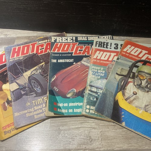 Hot car magazine - 5x,
