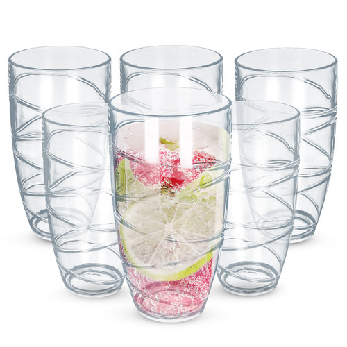 Livivo plastic tumblers set - livivo, of