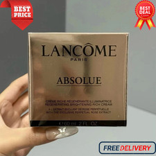 Lancome Absolue Regenerating Brightening Rich Cream 2.0 oz / 60 ml Free Shipping