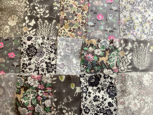 Liberty tana lawn fabric greys - liberty,