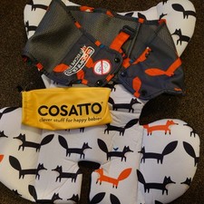Cosatto Zoomi Car Seat Insert and 5 Point Plus Anti-Escape System - Mr Fox