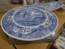 Spode Blue Italian  Domed cake
