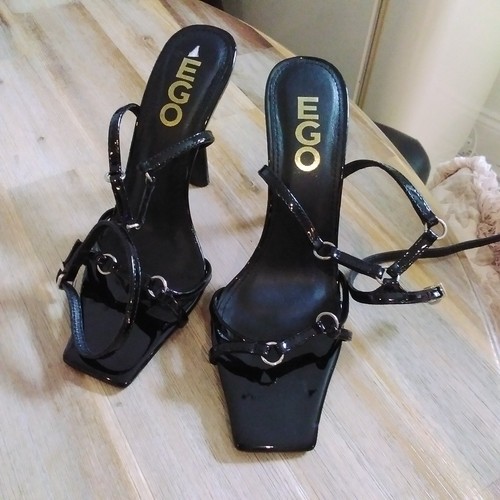 Ego women black strappy - black,
