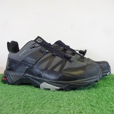 Salomon Boots Size 9 Men's Black X-Ultra 4 Gore-Tex ActiveSupport Hiking Shoes