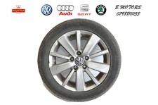 VOLKSWAGEN GOLF MK6 PESCARO 16 INCH ALLOY WHEEL 5K0601025S 6.5J X 16H2 ET50