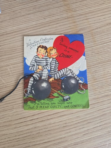 Vintage 1940s prisoner of - "prisoner,