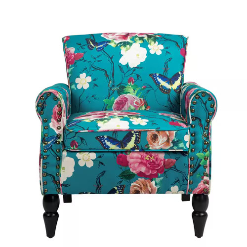 Mid century blue multicolor - mid-century,