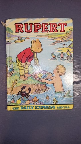 Vintage rupert bear annual - vintage,