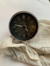 Vintage VDO Quartz Clock 12V Mercedes W108 W114 W115 52mm Instrument Gauge