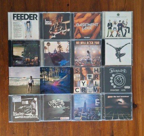X16 assorted job - x16, cd's