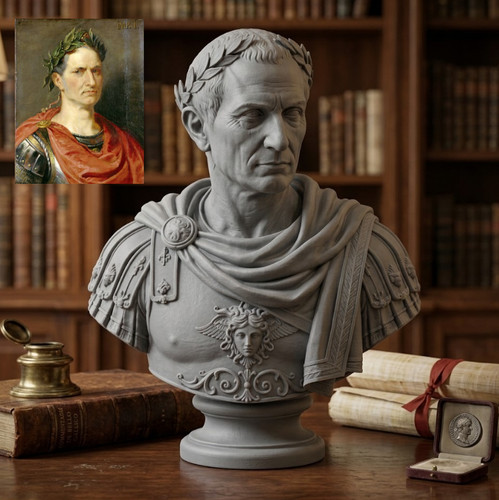 Julius caesar bust - julius, statue
